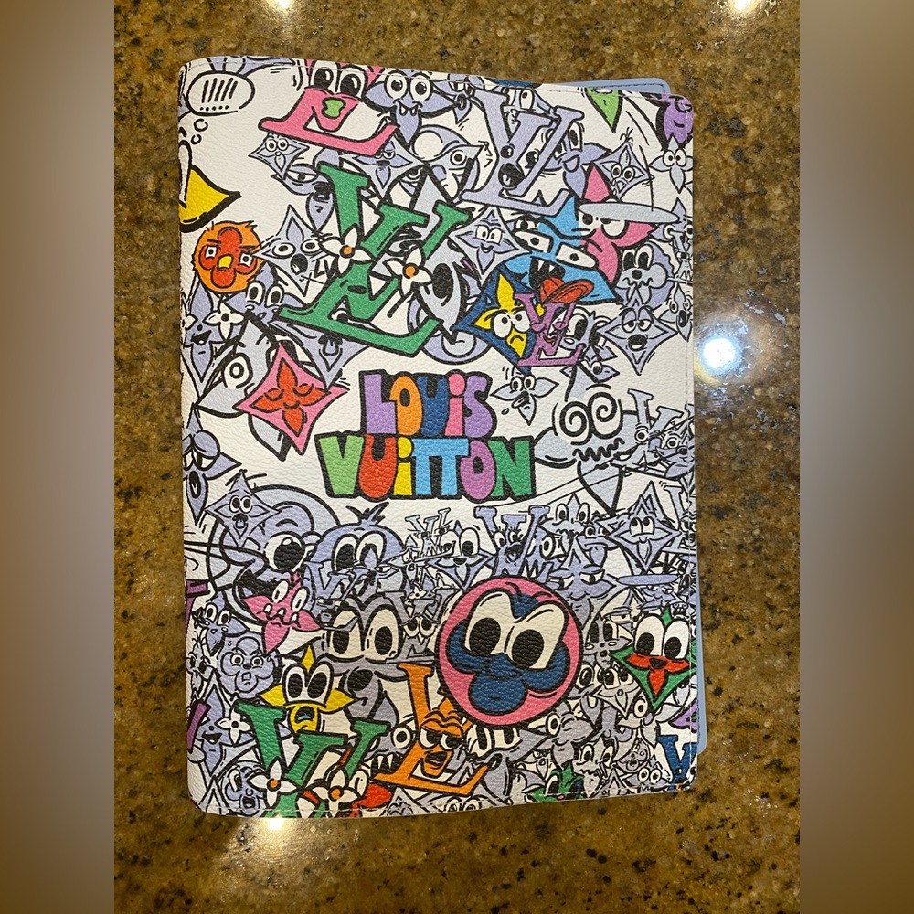 NWT Authentic LV Comic Notebook Cover